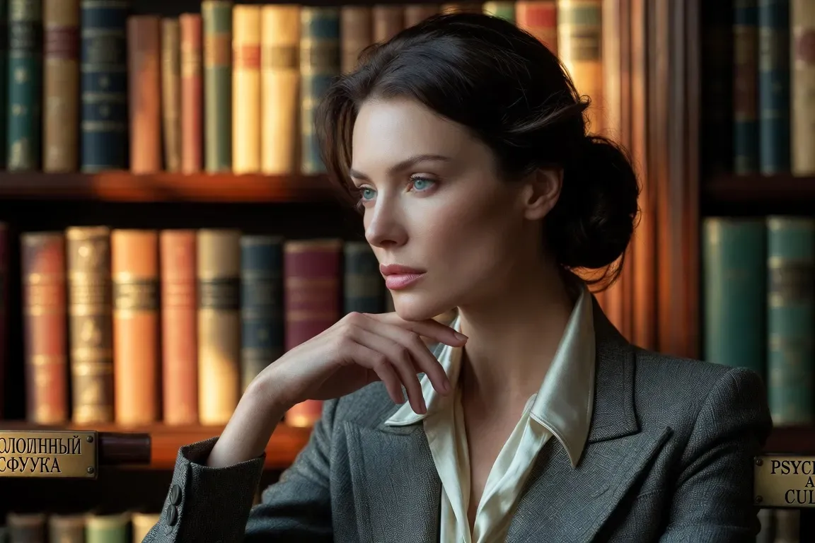 Portrait of a thoughtful Russian woman in natural light, reflecting on cultural identity